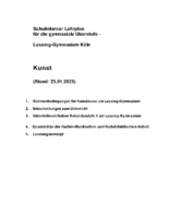 Kunst Lehrplan SEK II 012023