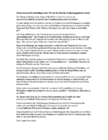 01 Naturwissenschaft und Religion – Was ist der Sinn des Schöpfungsglaubens heute