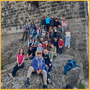 Die 6b erwandert den Drachenfels