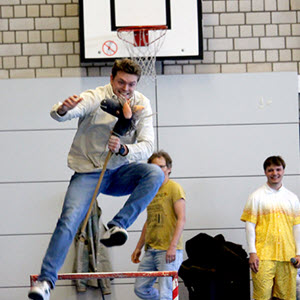 Bilder vom Abi-Gag 2025