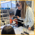 Die 9c im zdi-Schüler*innenlabor