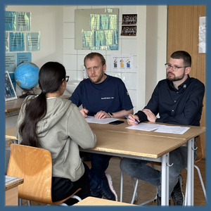 Bewerbungstraining durch die Firma Rohde & Schwarz